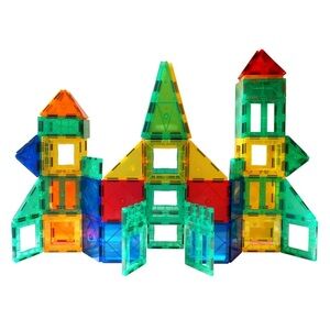 Colorful Magnetic Building Blocks Set - STEM learning toy